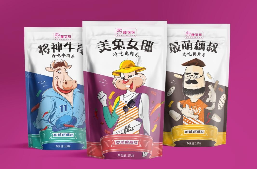 圖畫勝于語言- 食品和飲料包裝上的插畫旨在吸引產品的目標受眾群體
