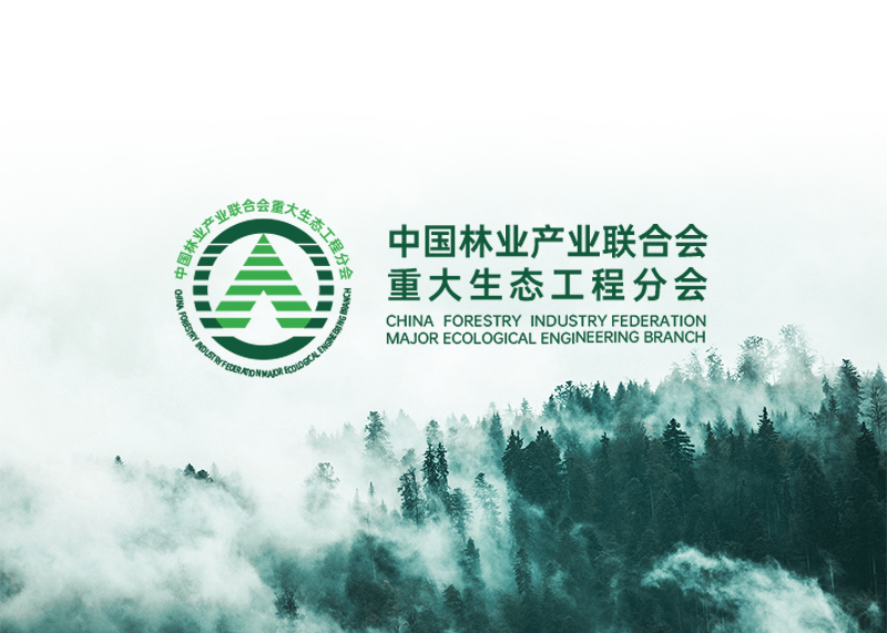 中國林業產業聯合會重大生態工程分會logo設計
