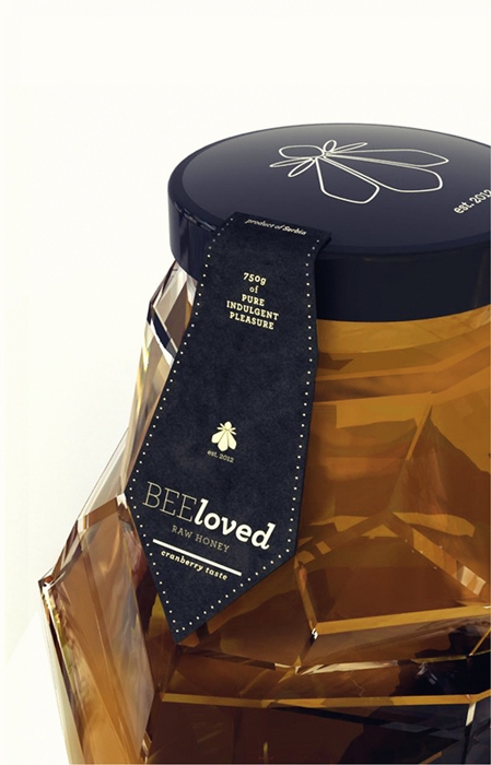 BEEloved honey蜂蜜創意包裝設計細節圖