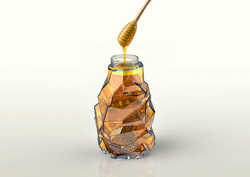 BEEloved honey蜂蜜創意包裝設計展示1