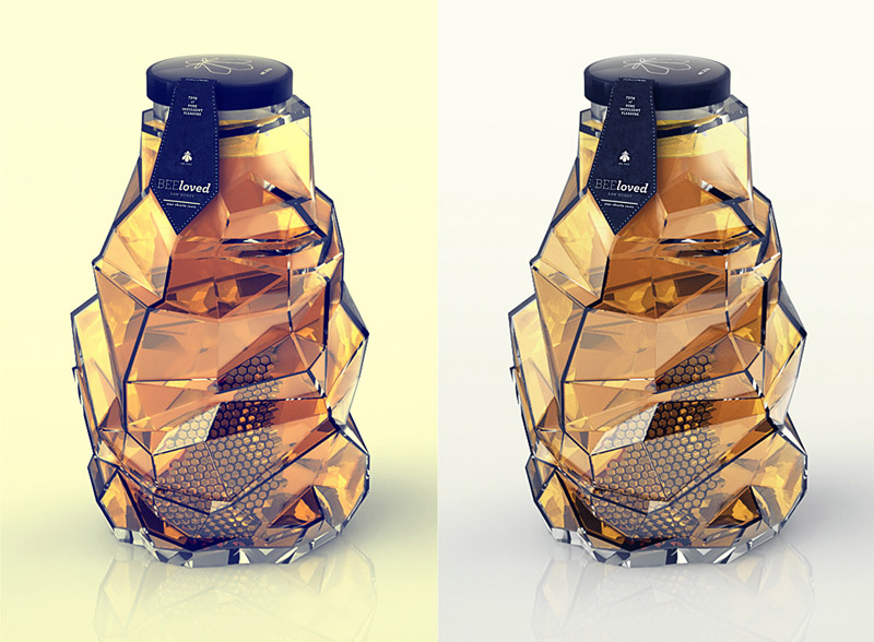 BEEloved honey蜂蜜創意包裝設計展示2