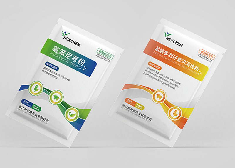 獸藥包裝袋設計-耐司康藥業