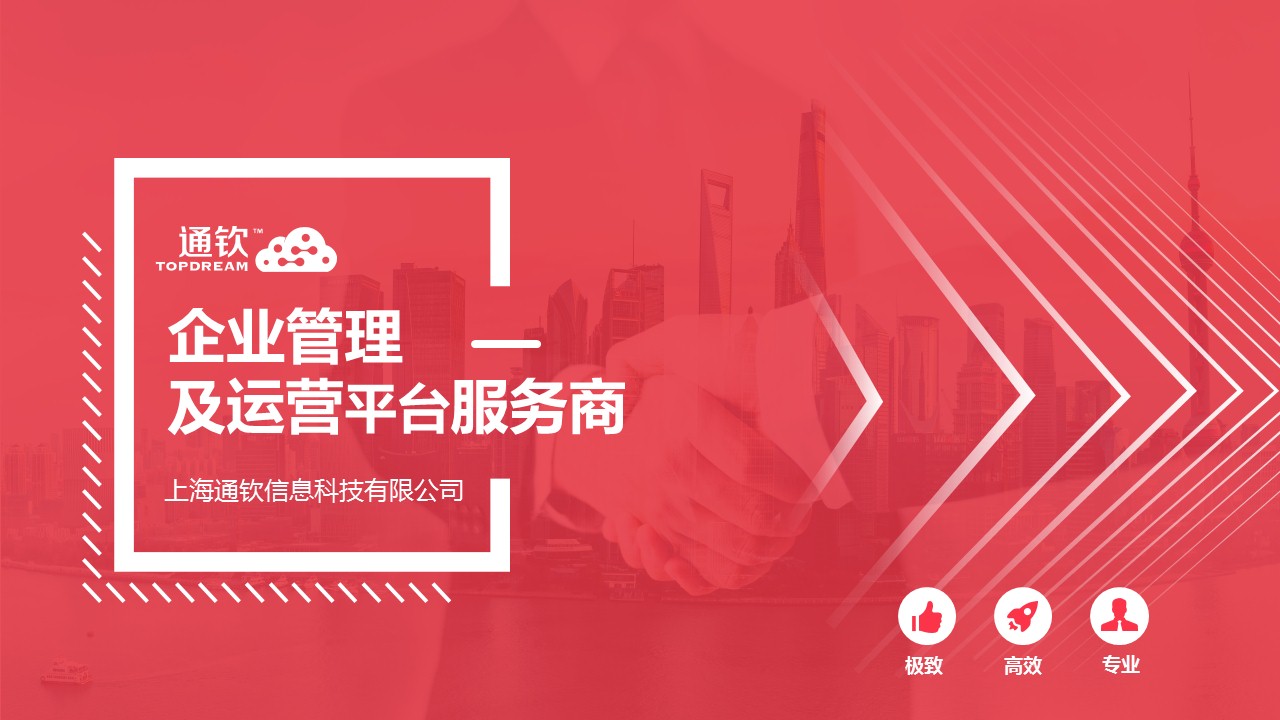 科技軟件企業介紹PPT美化設計